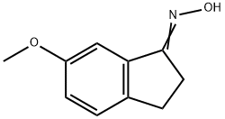 OXIME-2,3-DIHYDRO-6-METHOXY-1H-INDEN-1-ONE Structure