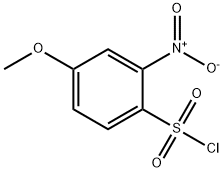 4-METHOXY-2-NITROBENZENESULFONYL CHLORIDE Structure