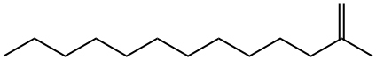 2-METHYL-1-TRIDECENE Structure