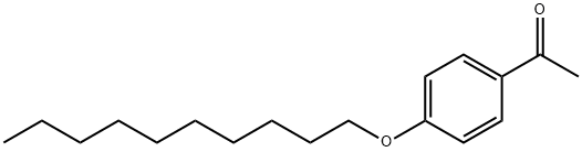 4'-DECYLOXYACETOPHENONE Structure