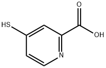 4-Mercaptopyridine-2-carboxylic acid Structure