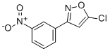 5-클로로-3-(3-니트로페닐)이속사졸 구조식 이미지