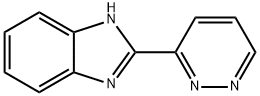 Benzimidazole, 2-(3-pyridazinyl)- (8CI) Structure