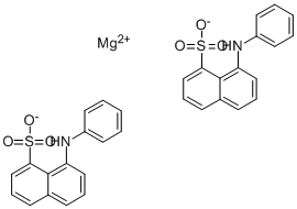 8-Anilino-1-naphthalenesulfonic acid magnesium salt 구조식 이미지