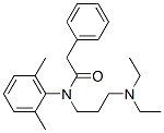 N-[3-(Diethylamino)propyl]-2',6'-dimethyl-2-phenylacetanilide Structure