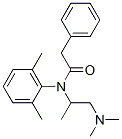 N-(2-Dimethylamino-1-methylethyl)-2',6'-dimethyl-2-phenylacetanilide Structure