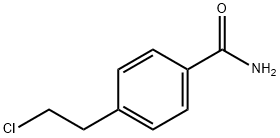 4-(2-Chloroethyl)benzamide Structure