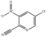 5-Chloro-3-nitropyridine-2-carbonitrile Structure