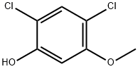 2,4-Dichloro-5-methoxyphenol 구조식 이미지