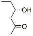 2-Hexanone, 4-hydroxy-, (S)- (9CI) Structure