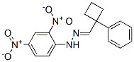 1-페닐시클로부탄카르브알데히드2,4-디니트로페닐히드라존 구조식 이미지