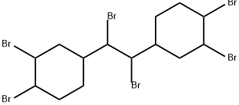 1,1'-(1,2-dibromoethane-1,2-diyl)bis[3,4-dibromocyclohexane] Structure