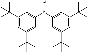 BIS(3,5-DI-TERT-부틸페닐)클로로포스핀 구조식 이미지