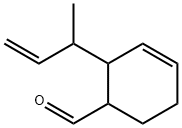 2-(1-methylallyl)cyclohex-3-ene-1-carbaldehyde Structure