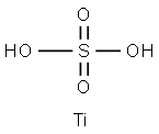 Titanium (IV) Sulfate 구조식 이미지