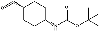 TERT-BUTYL CIS-4-FORMYLCYCLOHEXYLCARBAMATE Structure