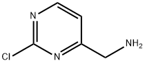4-Pyrimidinemethanamine, 2-chloro- (9CI) 구조식 이미지