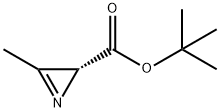 2H-Azirine-2-carboxylicacid,3-methyl-,1,1-dimethylethylester,(R)-(9CI) 구조식 이미지