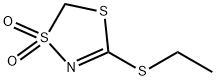 3-(에틸티오)-1,4,2-디티아졸1,1-디옥사이드 구조식 이미지