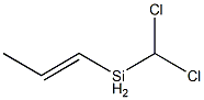 1-프로페닐메틸디클로로실란 구조식 이미지