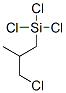 trichloro(3-chloro-2-methylpropyl)silane  Structure