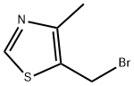 5-(bromomethyl)-4-methylThiazole Structure