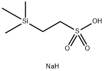 2-(TRIMETHYLSILYL)ETHANESULFONIC ACID, SODIUM SALT Structure