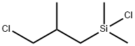 3-CHLOROISOBUTYLDIMETHYLCHLOROSILANE Structure