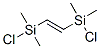 1,2-bis(Chlorodimethylsilyl)ethene Structure