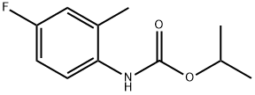 propan-2-yl N-(4-fluoro-2-methyl-phenyl)carbamate Structure