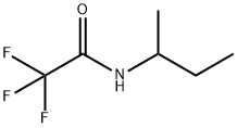 2,2,2-Trifluoro-N-(1-methylpropyl)acetamide Structure