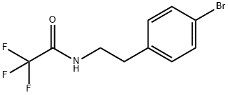 N-(4-브로모페네틸)-2,2,2-트리플루오로아세트아미드 구조식 이미지