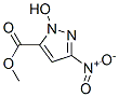 1H-Pyrazole-5-carboxylicacid,1-hydroxy-3-nitro-,methylester(9CI) 구조식 이미지