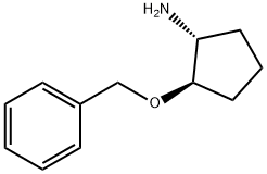 (1R,2R)-(-)-2-Benzyloxycyclopentylamine Structure
