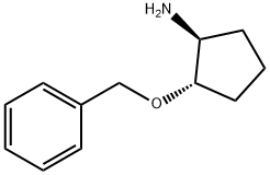 (1S,2S)-(+)-2-Benzyloxycyclopentylamine 구조식 이미지