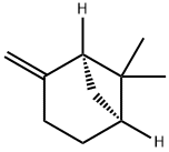 (1S)-(1)-beta-Pinene Structure