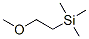 (2-Methoxyethyl)trimethylsilane Structure