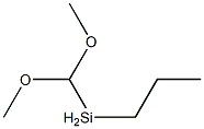dimethoxymethylpropyl-Silane Structure