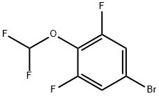 5-broMo-2-(디플루오로메톡시)-1,3-디플루오로벤젠 구조식 이미지