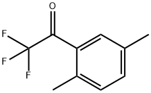 Ethanone, 1-(2,5-dimethylphenyl)-2,2,2-trifluoro- (9CI) Structure