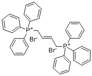 2-BUTENYLENEBIS(TRIPHENYLPHOSPHONIUM) DIBROMIDE Structure