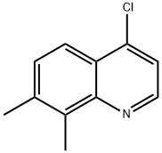 4-CHLORO-7,8-DIMETHYLQUINOLINE Structure