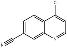 4-CHLORO-7-CYANOQUINOLINE Structure