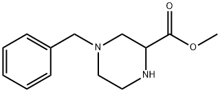 Methyl 4-benzylpiperazine-2-carboxylate Structure