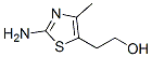 2-amino-4-methyl-5-hydroxyethylthiazole Structure