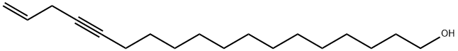 17-Octadecen-14-yn-1-ol Structure