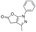 5H-Furo[2,3-c]pyrazol-5-one,  1,4-dihydro-3-methyl-1-phenyl- Structure