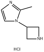 1-(Azetidin-3-yl)-2-methyl-1H-imidazole dihydrochloride Structure