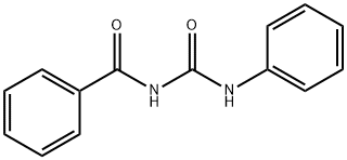 1-Benzoyl-3-phenylurea Structure