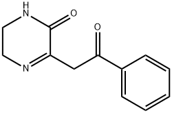 3-(2-OXO-2-PHENYLETHYL)-5,6-DIHYDROPYRAZIN-2(1H)-ONE 구조식 이미지